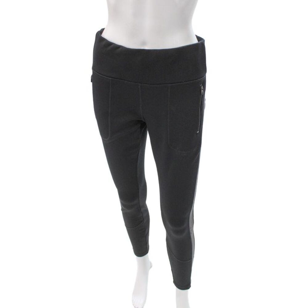Athleta Womens Compression Leggings Black Athletic Pull On Size M